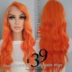 Beautiful orange 🍊 HD lace front